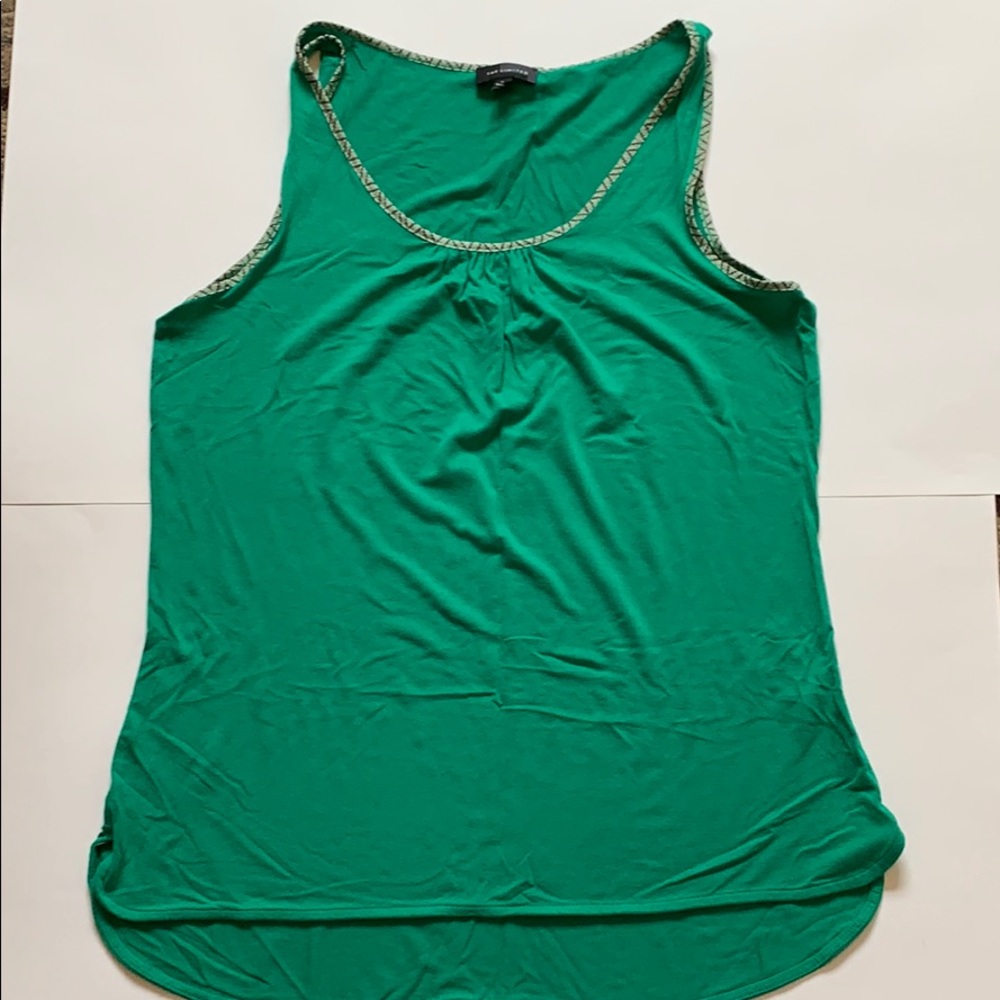 Green w/ Trim Tank Top